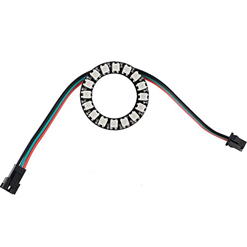 16 anelli LED RGB 16 x WS2812 5050 a colori con controller integrati a 16 bit per Arduino Raspberry Pi ESP8266 Nodemcu DC5V
