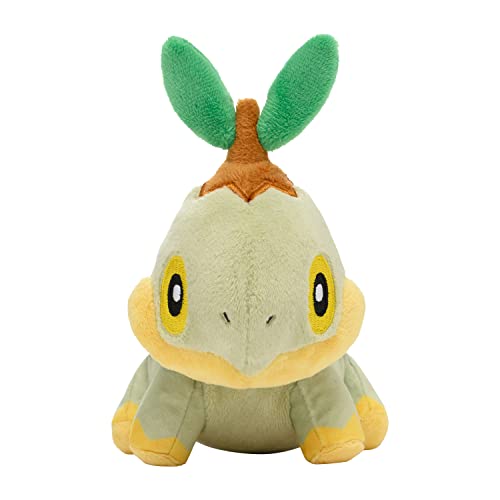 Peluche Tortipouss compacte pour compléter la collection Pokémon Fit