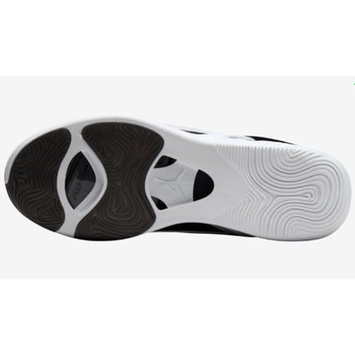 NIKE Jordan Tatum 1 Team Bank Basketball Shoes (FB2863-001, Black/Grey Fog/White) Size 94