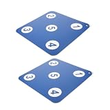 SKISUNO Dual-Sided Rubber Target 2-Pack