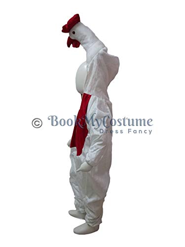 Image of BookMyCostume Chicken Hen Bird Kids Fancy Dress Costume 3-4 years