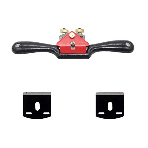 Radios ajustables con cuchilla de repuesto, Carkio 9 pulgadas, tres tornillos ajustables para cortar el radio, para trabajos de madera