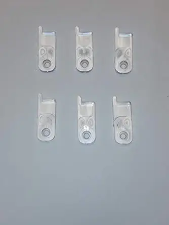 Clear Toggle Switch Plate Cover Guard 6 Pack - Keeps Light Switch ON or Off Protects Your Lights or Circuits from Accidentally Being Turned on or Off