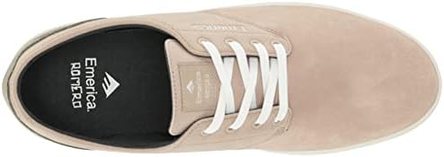 Emerica Men's Romero Laced Skate Shoe, Beige/Grey/White, 13 | Image 4