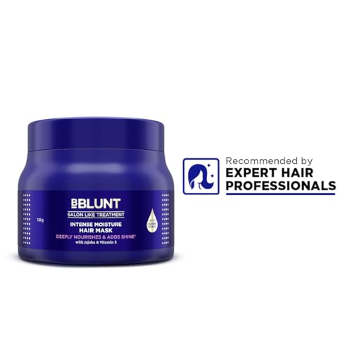 Image of BBLUNT Intense Moisture Hair Mask with Jojoba Oil & Vitamin E for Nourished & Shiny Hair - 120 g