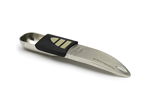 KitchenArt Colher de sopa Pro Adjust-A, cetim, multicolorida