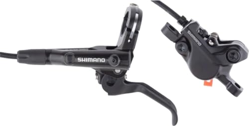 Shimano Deore BL-MT501/BR-MT500 Disc Brake and Lever - Front, Hydraulic, Post Mount, Resin Pads, Black