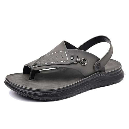 Sandalias Correctoras Juanetes De Moda De Verano,cómodas Zapatillas De Playa Hombre para Fascitis Plantar,Chanclas Ortopédicas Informales para Exteriores con Anillo Los Dedos(44 EU)