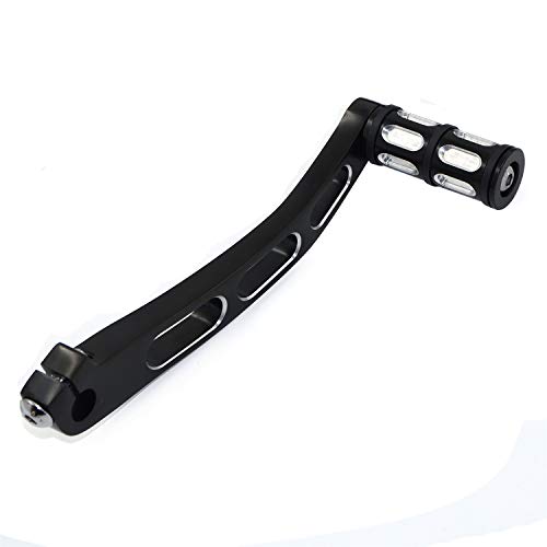 Httmt- Chrome Shift Lever W/O-Ring Shifter Peg Compatible With H-D 1991-2017 Dyna Fld Fxd Fxdf [P/N: Mt268-017+Mt216-101-Bk] #TOP7