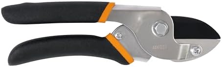 Fiskars Anvil Pruner, 5/8-Inch Cut Capacity Branch Cutter with Power-Lever Technology That Provides More Cutting Power, Best for Dry, Dead Stems and Small Branches - Thumbnail 5