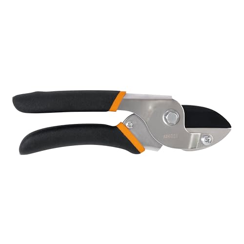 Fiskars Anvil Pruner, 5/8-Inch Cut Capacity Branch Cutter with Power-Lever Technology That Provides More Cutting Power, Best for Dry, Dead Stems and Small Branches by Fiskars - Used condition - US$18.20
