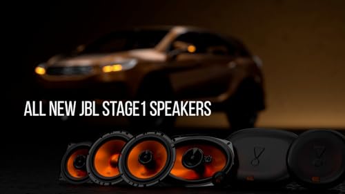 JBL Stage1 GEN2 52F Koaxial Lautsprecher Auto 130mm (5,25 Zoll): von Harman Kardon Car HiFi mit 40W RMS und 320W Max Einbaulautsprecher Auto Boxen - Paarweise
