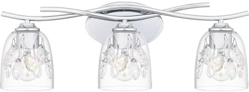 Quoizel Ansley 3-Light Polished Chrome Bath Light