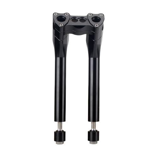 Elevador de manillar de 1 pulgada con abrazadera modular curvada de 12 pulgadas