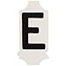 Brady 5010-E, 50114 Gothic Quik-Align, (25 Packs of 10 pcs)