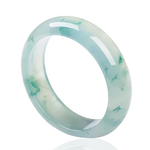 Bracelet en jade pour femmes YCQYM en jadéite véritable, le cadeau d'exception vert