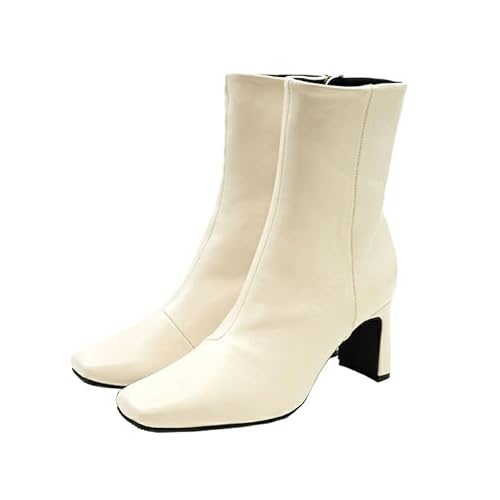 [Vivian] �g���b�` �V���[�g�u�[�c ���f�B�[�X 7.5cm �q�[�� V7153AW �A�C�{���[ M(23.0-23.5)