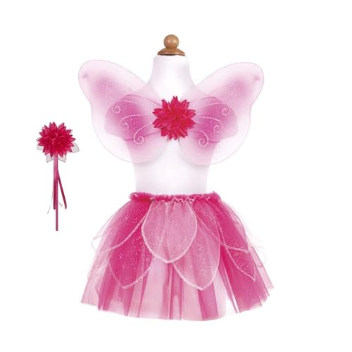 Disfraz completo falda, alas y varita para niñas miniatura 1
