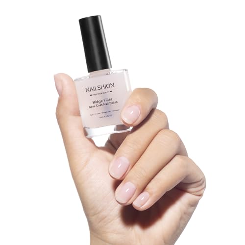 Clear Ridge Filler Base Coat 3-in-1 Nail Strengthener, Quick Dry