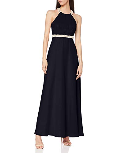 Vera Mont Damen 0084/4825 Partykleid, Blau (Night Sky 8541),...