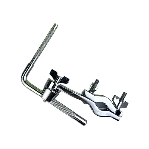 Pinces d'extension pour pied de batterie avec coude orientable pour cymbale