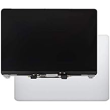 Screen Replacement 13.3" for MacBook Pro Retina A1706 A1708 Late 2016 Mid 2017 EMC3071 EMC3163 EMC2978 EMC3164 661-05095 661-05096 LCD Display Screen Complete Assembly w/Silver Cover