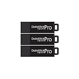 Centon DataStick Pro USB 3.2 Gen 1 Flash Drive 64GB x 3, Black (S1-U3P6-64G-3B)