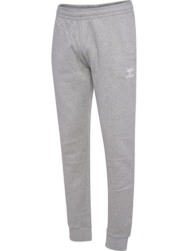 hummel, hmlmover Cotton Cuff Pants, Grey Melange, s