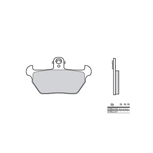 Plaquettes de frein Brembo 07BB2207 organique pour vos trajets urbains quotidiens