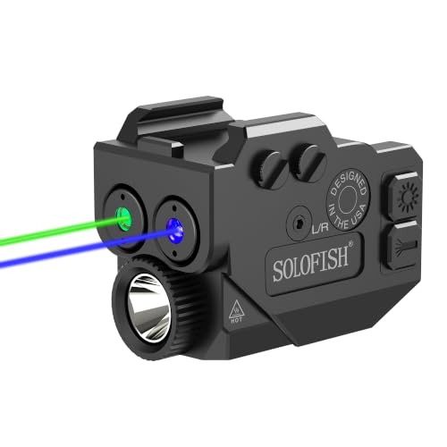 Solofish 500lm Pistol Light Laser Combo with...