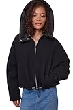 Manteau en laine Mevana Bleu Nuit Femme – Élégance Urbaine & Confort Moderne Notre modèle mesure 1m78 et porte du S.