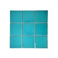 DYARI 4x4 Inch Solid Color Ceramic Wall Tiles – High Gloss Finish Square Tiles for Kitchen Backsplash, Bathroom & Shower – Vibrant Colors (Turquoise, 9 Tiles (1 Sq Ft))