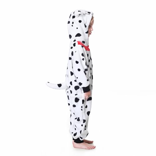 Disfraz de dálmata para bebé e infantil enterizo mono de Halloween 4
