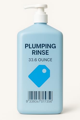 Plumping Rinse for Hair Volume, Professional Salon Conditioner, 2.1 LB (33.6 Ounce) Large Bottle for Thick, Healthy, Fuller Hair – Best Volumizing Formula for All Hair Types 9339341017356