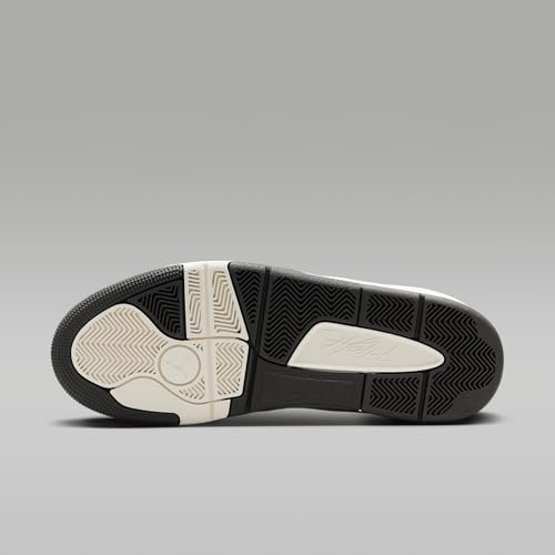 Jordan Flight Court Men's Shoes (HF3255-100, White/Sail/Black)2