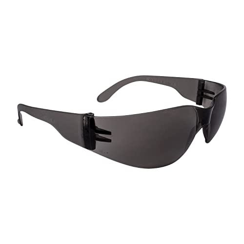Radians Smoke Safety Glasses, Anti-Fog, Scratch-Resistant