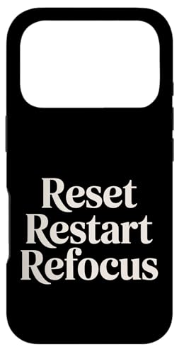 Reset Restart Refocus �����̐��Y���Ɋւ���l���� - �X�}�z�P�[�X iPhone 17 Pro �p