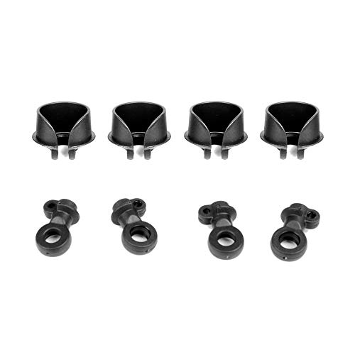 Tekno RC LLC Locking Shock Rod End and Spring Perch Set TKR6140C Electric Car/Truck Option Parts