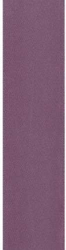 Berwick Offray 995846 1.5" Wide Single Face Satin Ribbon, Amethyst Purple, 4 Yds