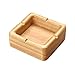 Produktbild TWDYC Holz Aschenbecher Home Decor Raucher Tray Aschenbecher Ash Bin Zigaretten-Tabak-Zigaretten Desktop-Zubehör Rauchen Werkzeuge