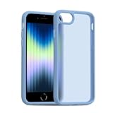 PinLiSheng iPhone SE ケース 第3世代 第2世代 iPhone 8/7 ケース マット 半透明 スマホケース 米軍MIL規格 耐衝撃 ワイヤレス充電 黄ばみなし 指紋防止 アイフォン SE3 SE2 7 8 用カバー 4.7インチ,えんぽうあい
