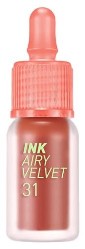 Image of Peripera Ink Airy Velvet Lip Tint | Lightweight, Highly Pigmented & Long-Lasting Lip Color | Soft Velvety Finish, Moisturizing, Safe for Sensitive Lips, K-Beauty Makeup (031 MILD ROSE)