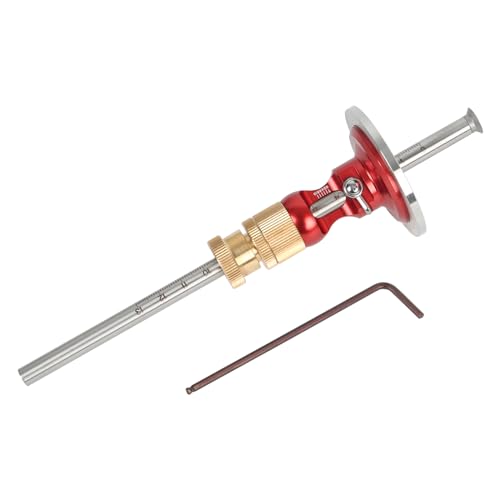 CEIEVER Holz Scribe Einsteckmesser Werkzeug, Markiermesser für Radmarkierungen Holzmarkierungslehre Mortise Gauge Holzbearbeitung Tools Wood Scribe Holzbearbeitung Radmarkierung