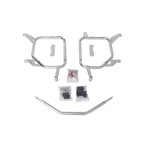 Support latéral Transalp 750 en acier inoxydable robuste pour sacoches de moto