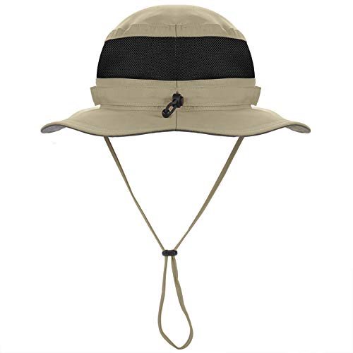 Calamus Upf 50 Boonie Sun Hat– Sun Protection Hat, Fishing Hat, Beach & Hiking Hat, Golf Hat, Hunting Hat, Paddling, Rowing, & Kayaking - Kaki #TOP1