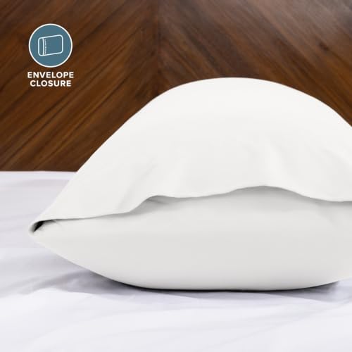 Image of Bare Home Body Pillow Cover Envelope (20 inchx54 inch, Antique White)