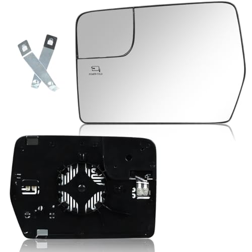 Driver Left Side Power Heated Mirror Glass for Ford F-150 2011 2012 2013 2014 - OEM Replacement for Ford F150 BL3Z-17K707-E