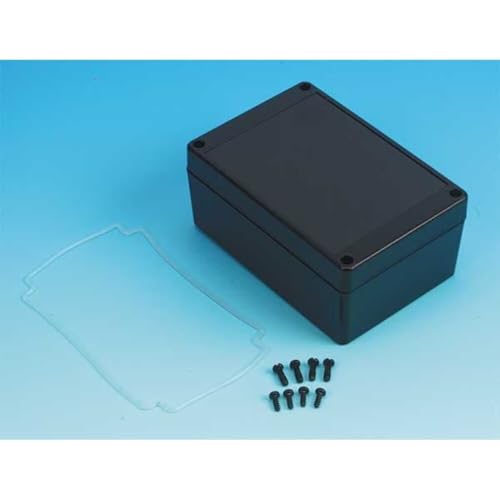 Caja negra polycarbonate 30 in largo 8 in ancho 6 in alto miniatura 1