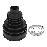 RATCHROLL Inner CV Joint Boot Kit for Ford Focus 2011-2015 Strong Durable Constant Velocity Joint Boot No.BV614A084BB W/Clamps Rubber 1 Set