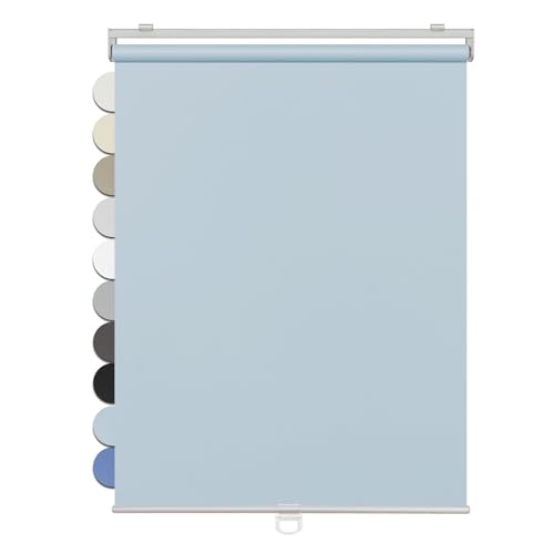 FHSBlinds ���[���X�N���[�� ���[���J�[�e�� FHSBlinds �Ռ� �I�[�_�[���C�h �J�[�e�����[���t���\ �ՔM �v���R�[�h�����[���X�N���[�� UV�J�b�g �h�� ��70~240cm/��?250cm �f�M FS-DLWS-KAOLA �u���[ ��7